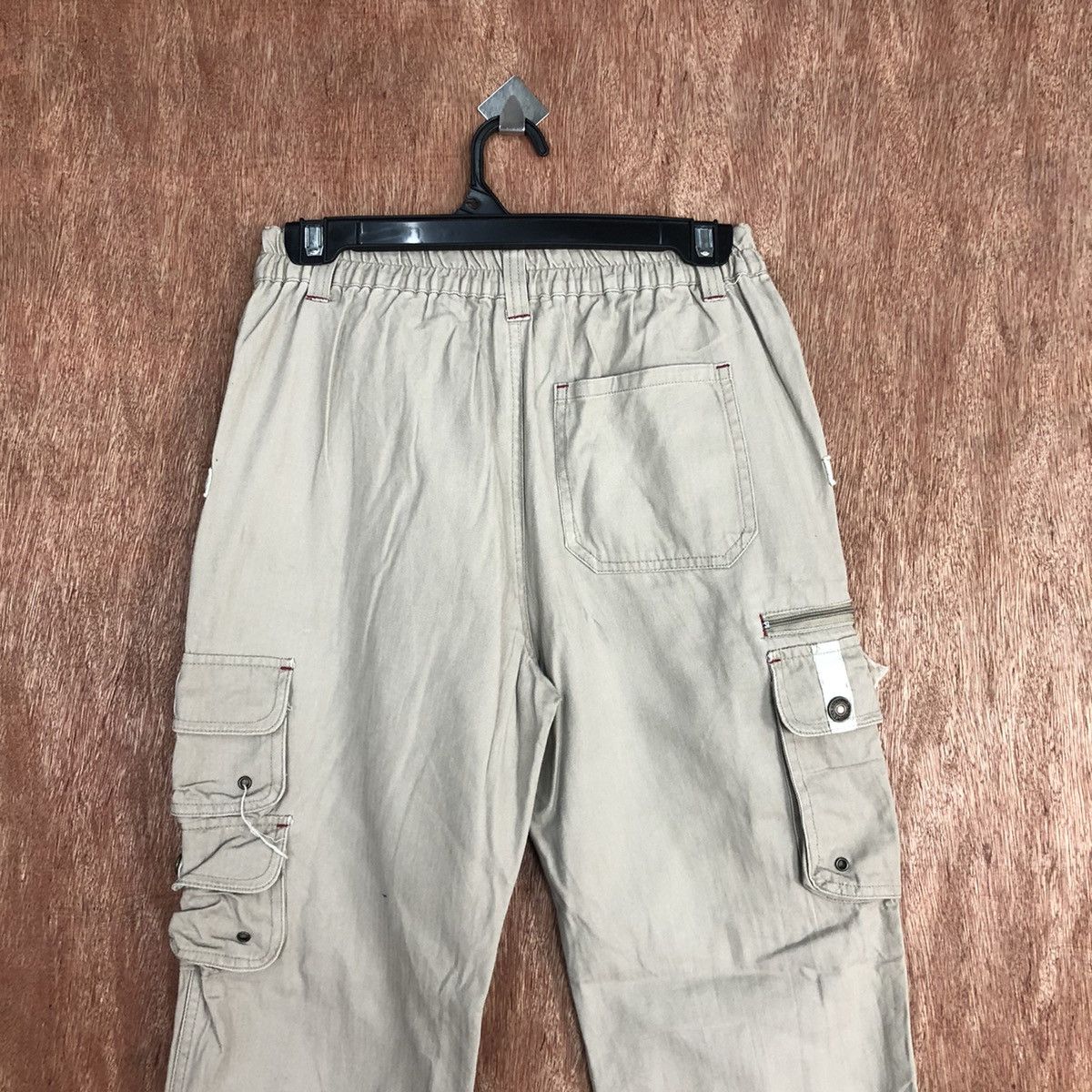 Japanese Brand Japan Brown Multipocket Cargo Pants Waist 22 #2643 Size US 26 / EU 42 - 12 Thumbnail
