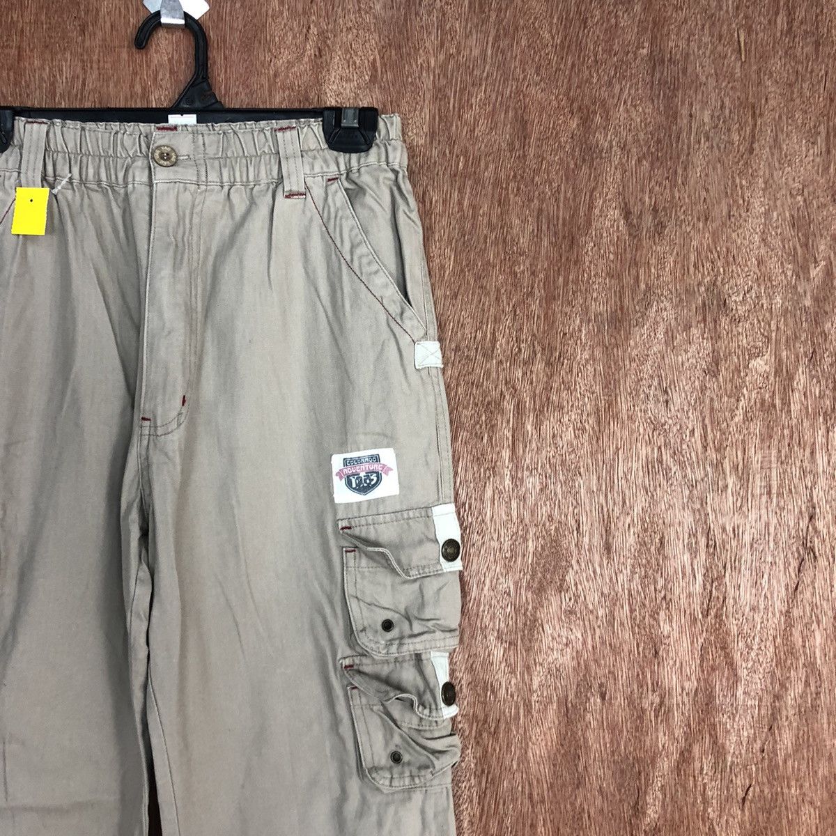 Japanese Brand Japan Brown Multipocket Cargo Pants Waist 22 #2643 Size US 26 / EU 42 - 5 Thumbnail
