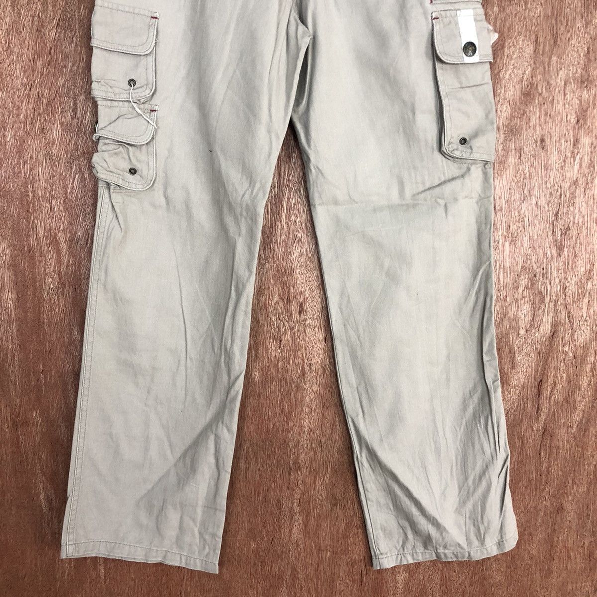 Japanese Brand Japan Brown Multipocket Cargo Pants Waist 22 #2643 Size US 26 / EU 42 - 13 Thumbnail