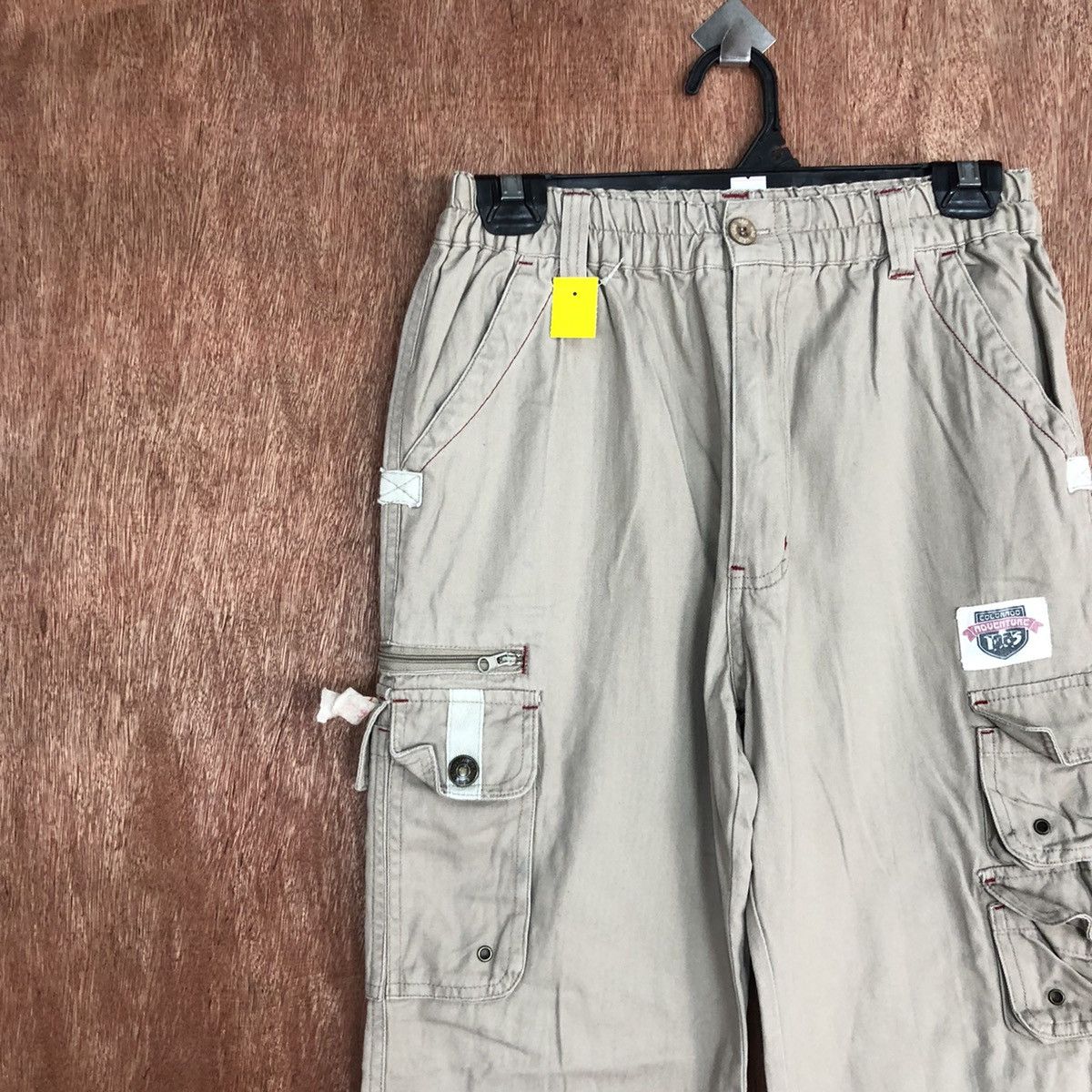 Japanese Brand Japan Brown Multipocket Cargo Pants Waist 22 #2643 Size US 26 / EU 42 - 6 Thumbnail