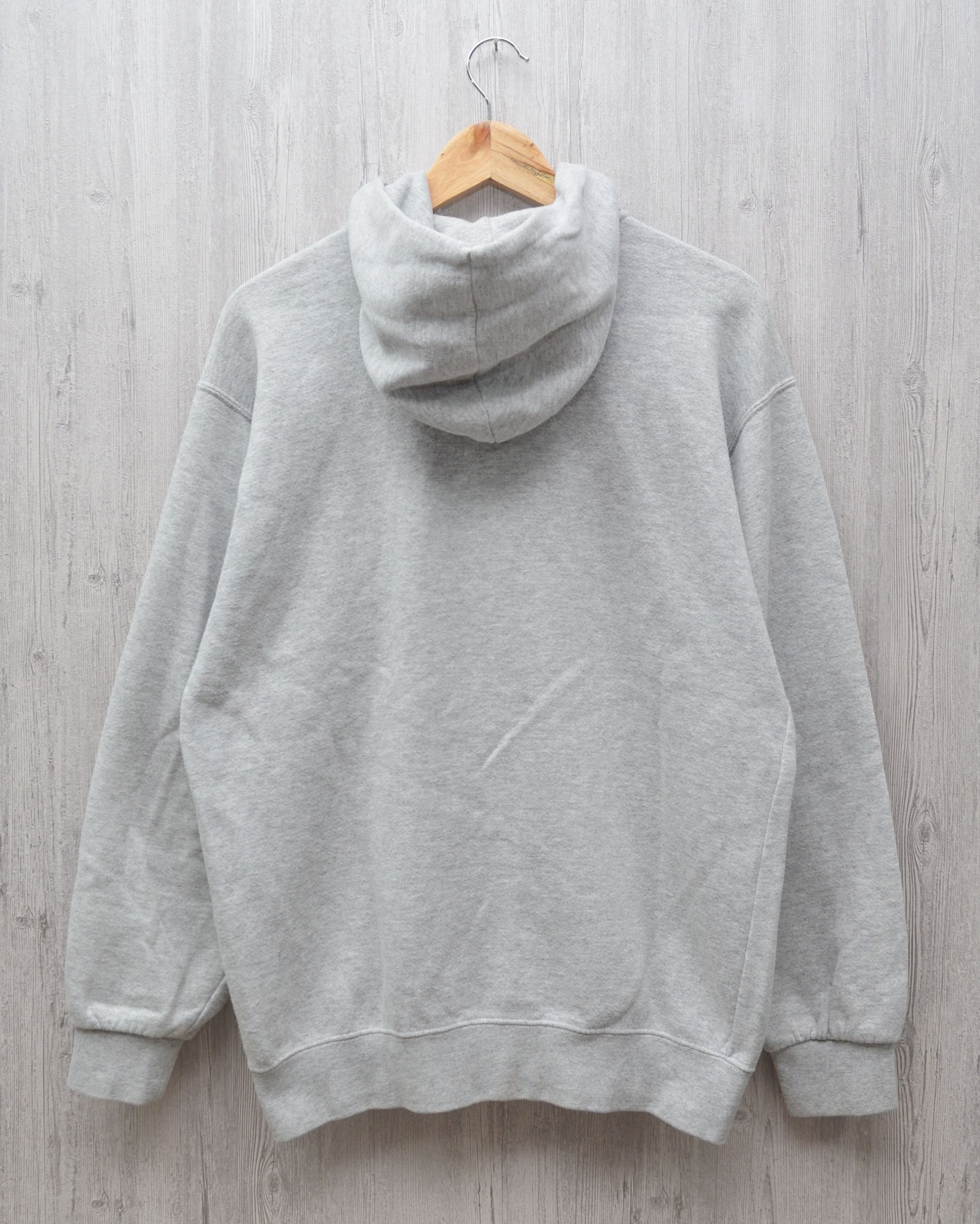 Nike × Vintage Vintage Nike Full Zip Embroided Logo Grey Hoodie 90s y2k Size US S / EU 44-46 / 1 - 6 Thumbnail