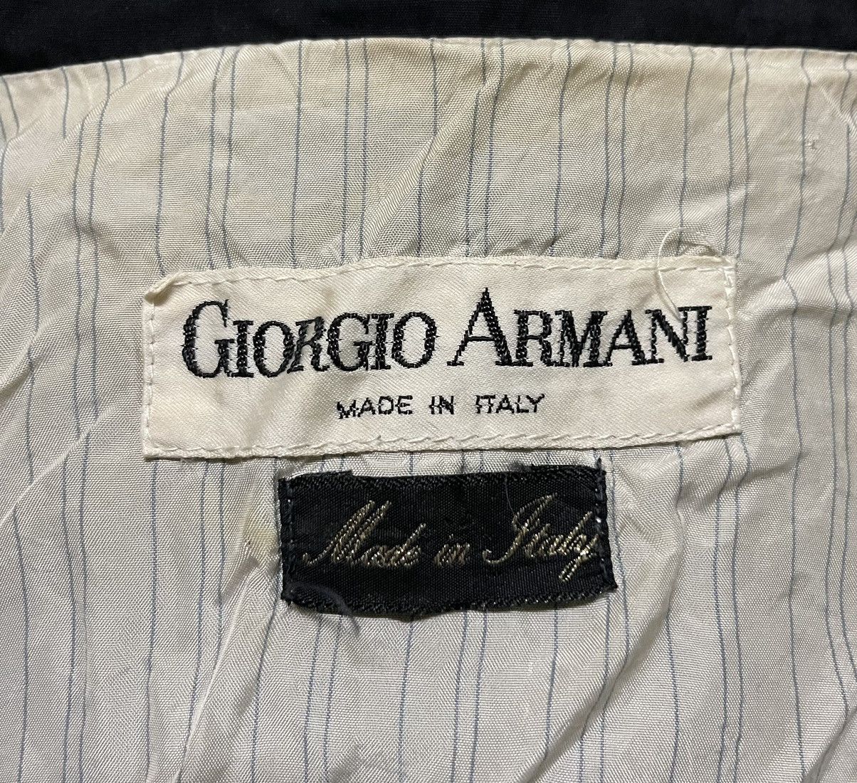 Giorgio Armani × Vintage Giorgio Armani Blazer Belt Size M / US 6-8 / IT 42-44 - 5 Thumbnail