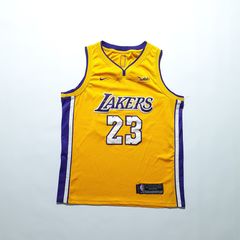LA Lakers LeBron James #23 Nike Wish NBA Swingman Jersey - size 54