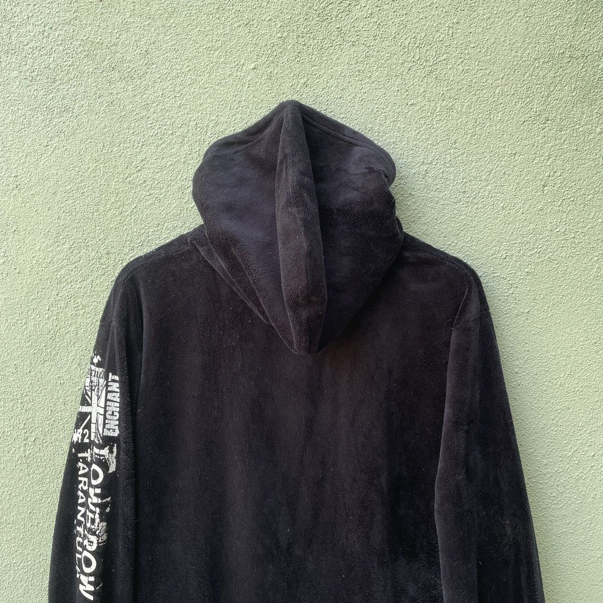 Japanese Brand Vintage DESIGNER Full Print Zipper Ups Hooded Jacket Size US L / EU 52-54 / 3 - 10 Thumbnail