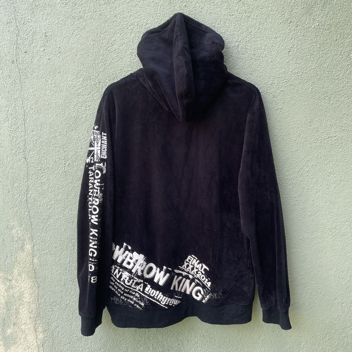 Japanese Brand Vintage DESIGNER Full Print Zipper Ups Hooded Jacket Size US L / EU 52-54 / 3 - 11 Thumbnail