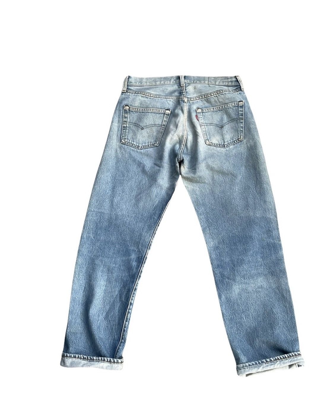 Levi's Levis 501 e 1983 Vintage Redline Selvedge Aging Wash Denim Size US 30 / EU 46 - 8 Thumbnail