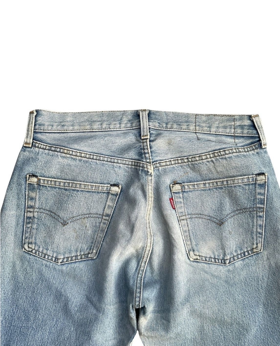 Levi's Levis 501 e 1983 Vintage Redline Selvedge Aging Wash Denim Size US 30 / EU 46 - 9 Thumbnail