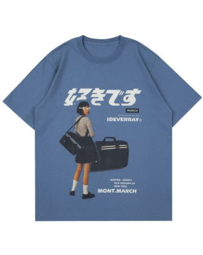 Other Harajuku Vintage Girl Poster T-Shirt Size US XL / EU 56 / 4 - 1 Thumbnail