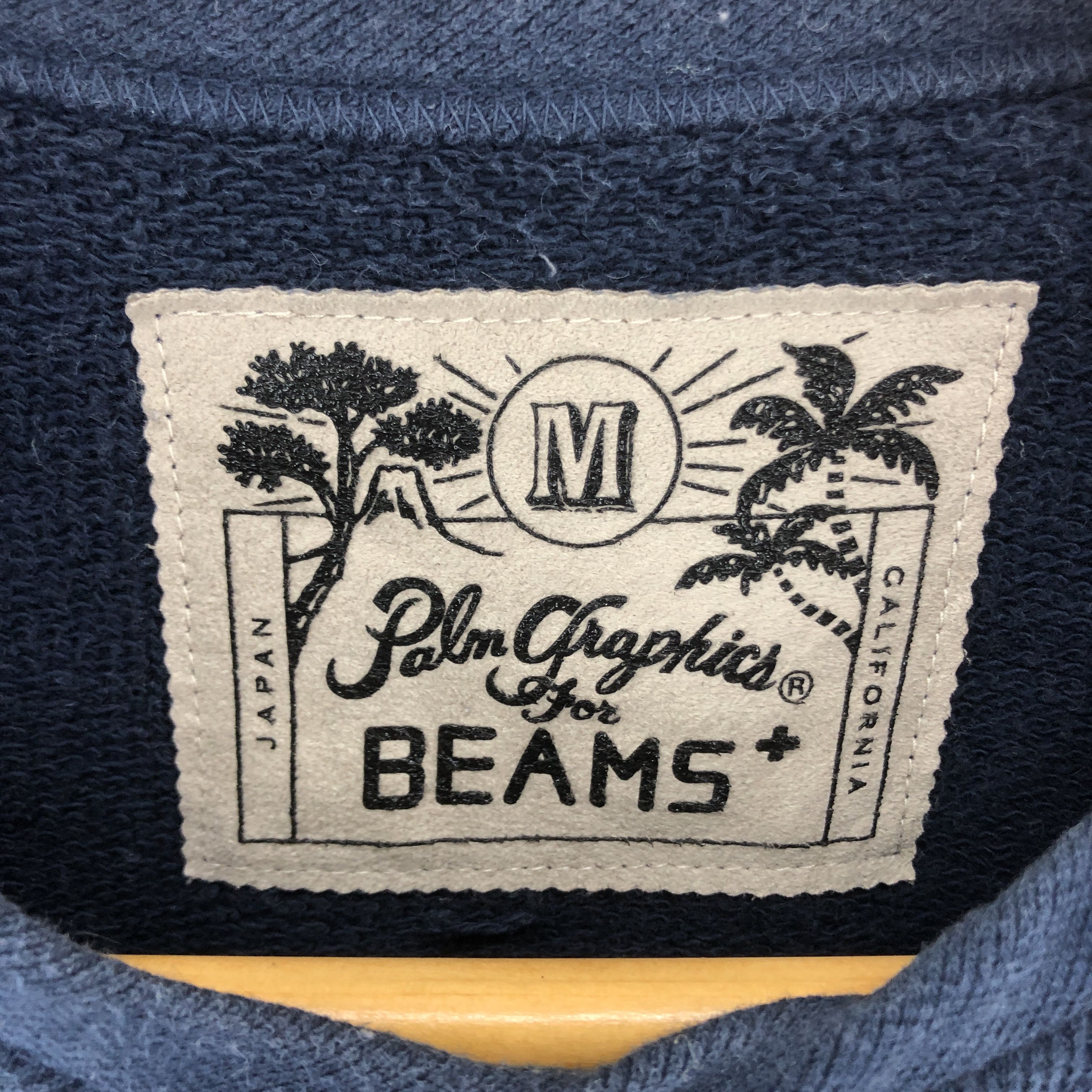 Beams Japan PALM GRAPHICS For BEAMS Crew Neck Sweatshirt #2042-36 Size US M / EU 48-50 / 2 - 5 Thumbnail
