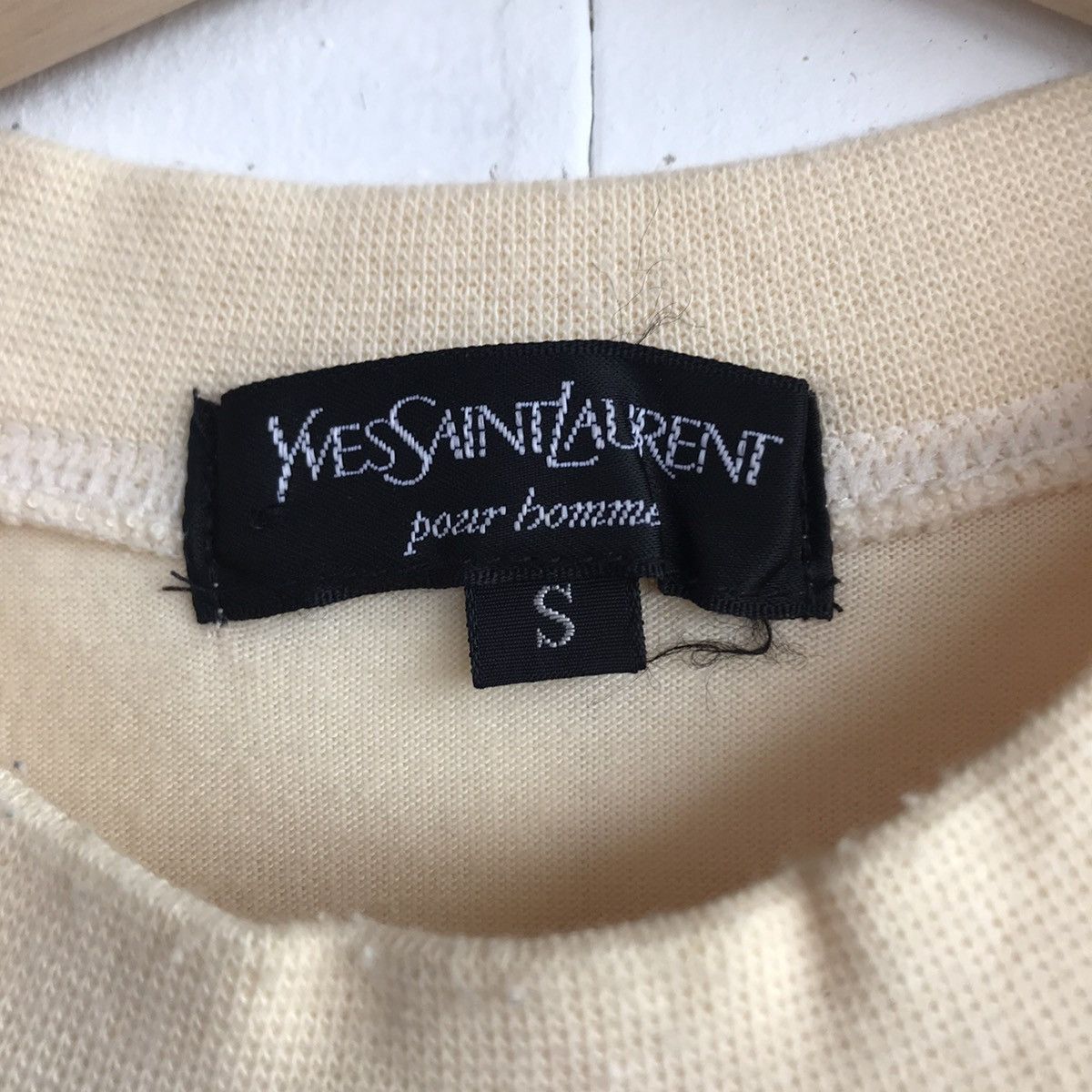 Yves Saint Laurent Vintage Yves Saint Lauren T-Shirt YSL Stripe Design Shirt Size US S / EU 44-46 / 1 - 4 Thumbnail