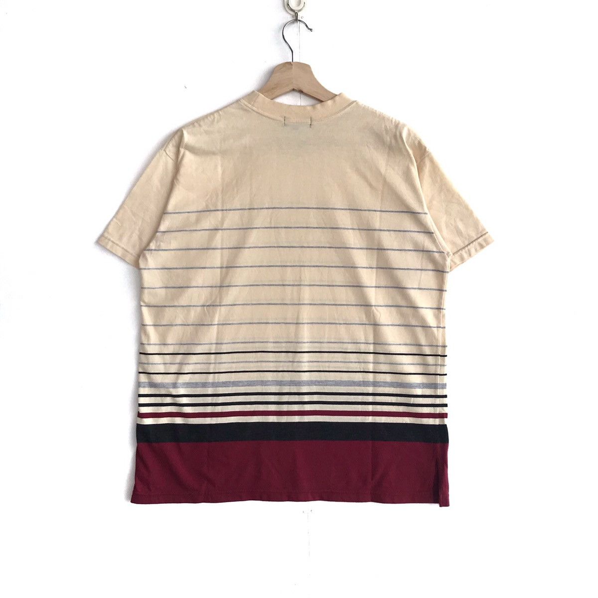Yves Saint Laurent Vintage Yves Saint Lauren T-Shirt YSL Stripe Design Shirt Size US S / EU 44-46 / 1 - 3 Thumbnail
