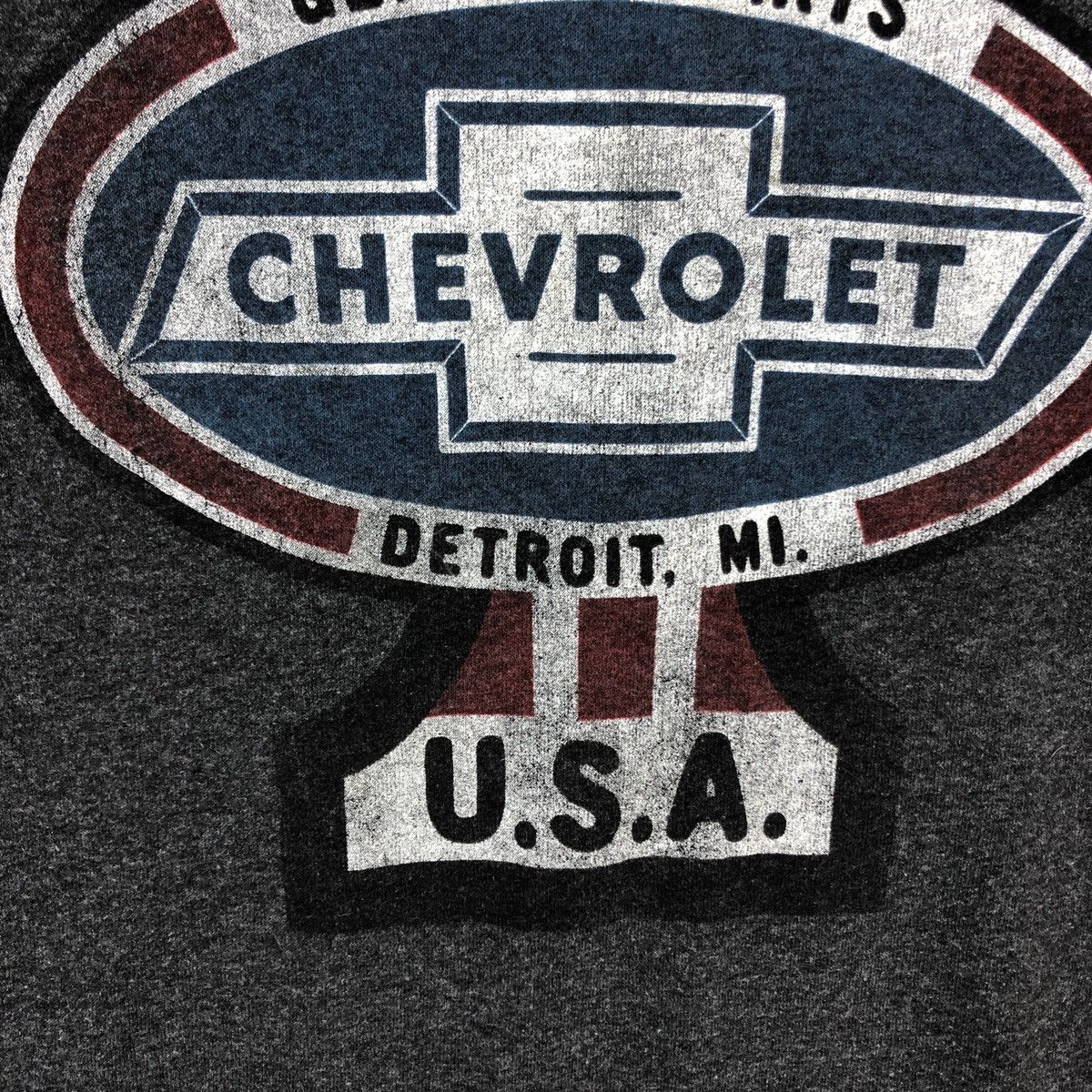 Chevrolet 4XL SIZE CHEVROLET Crew Neck T Shirt #1609-60 Size US XXL / EU 58 / 5 - 4 Thumbnail