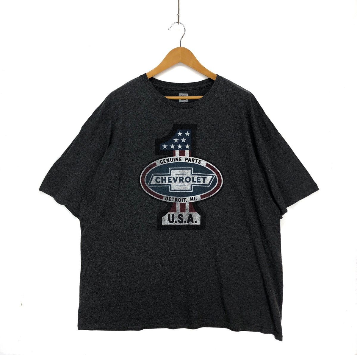 Chevrolet 4XL SIZE CHEVROLET Crew Neck T Shirt #1609-60 Size US XXL / EU 58 / 5 - 1 Thumbnail