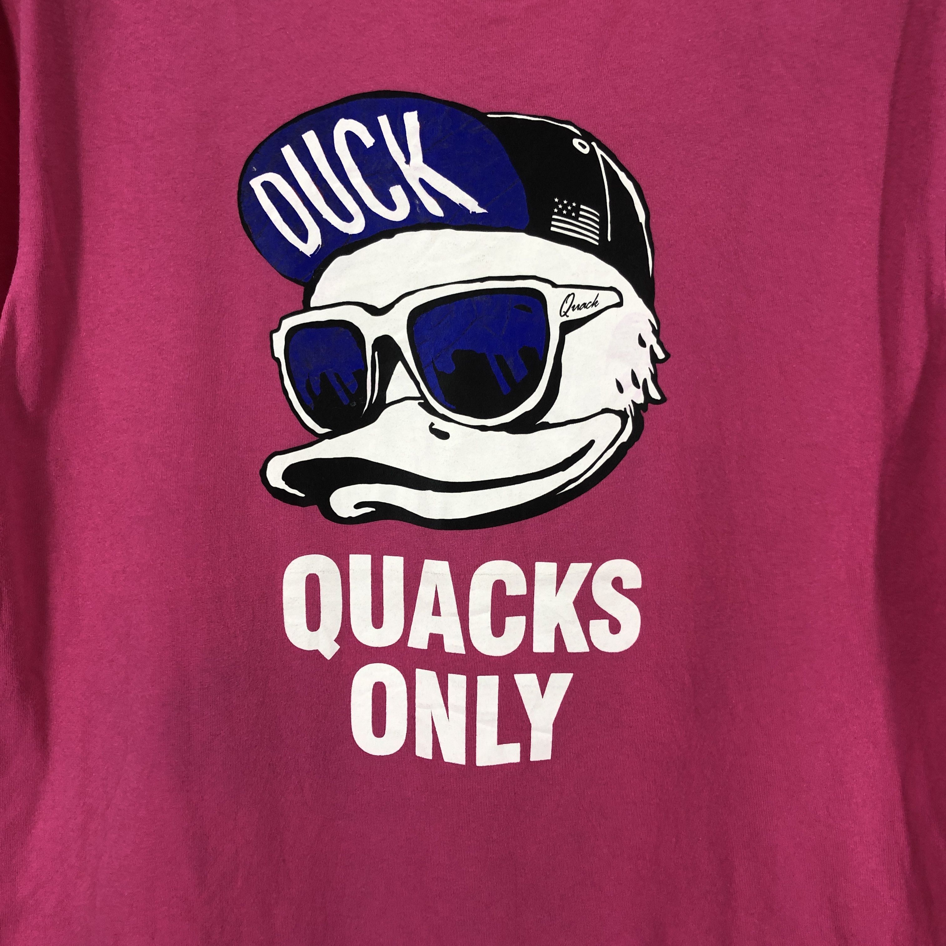 Japanese Brand DUCK DUDE by B ONE SOUL Crew Neck T Shirt #0878/AF Size US M / EU 48-50 / 2 - 2 Thumbnail