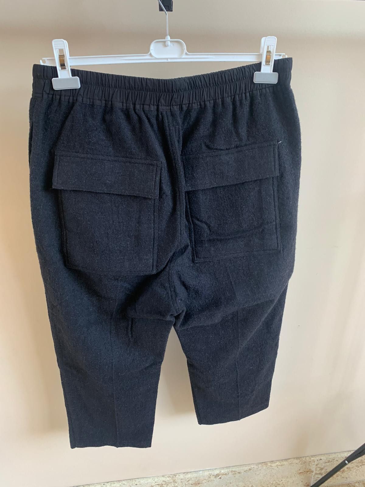Rick Owens Drawstring Cropped Long Pants in Anthracite Size US 36 / EU 52 - 8 Thumbnail