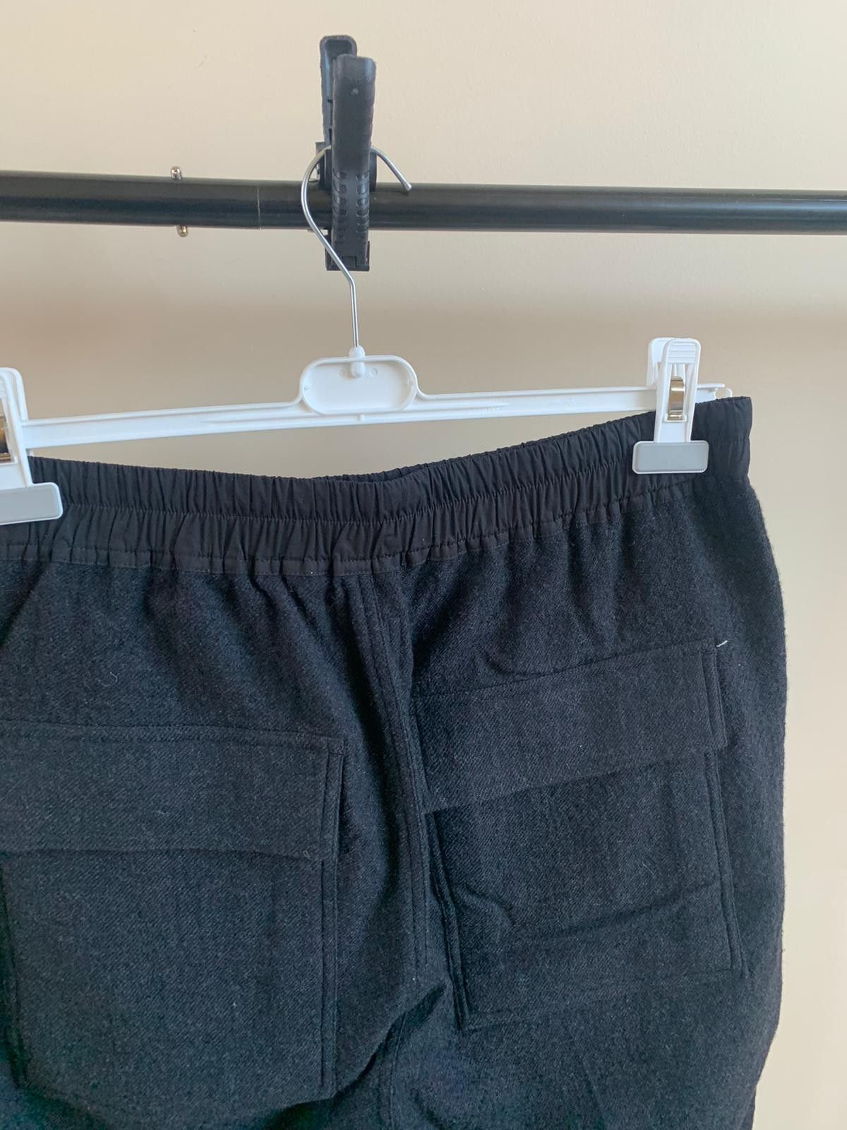 Rick Owens Drawstring Cropped Long Pants in Anthracite Size US 36 / EU 52 - 11 Thumbnail