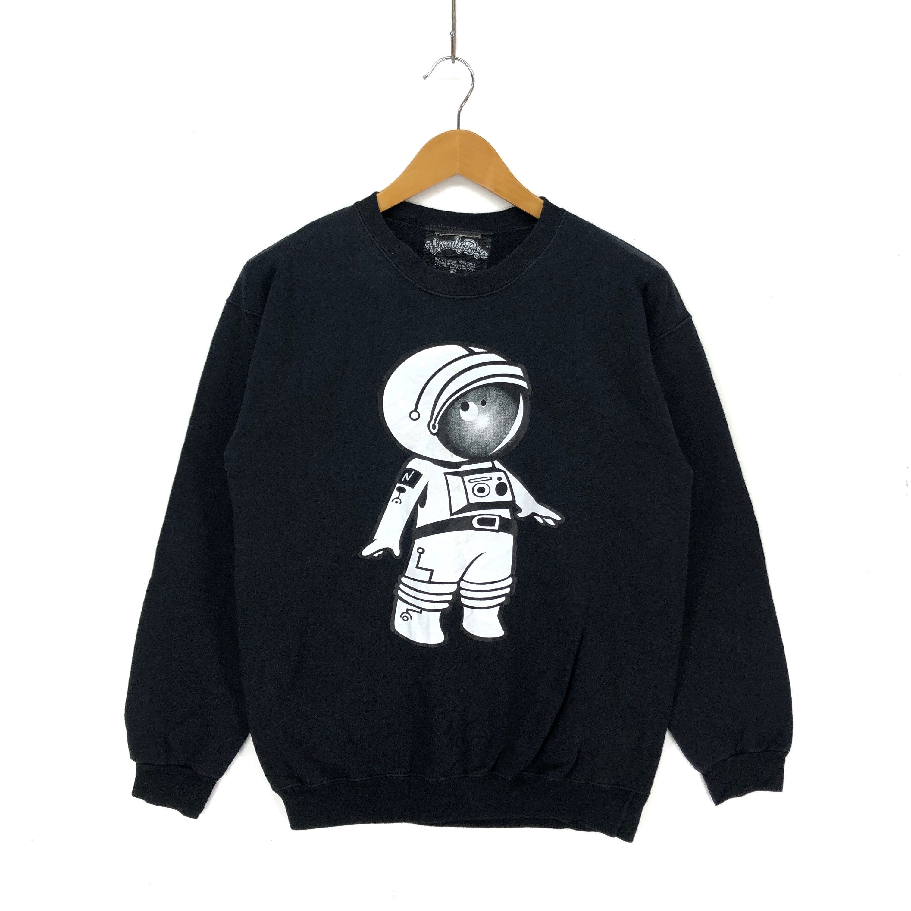 Other BOYO The Space Man Crew Neck Sweatshirt #1551-57 Size US S / EU 44-46 / 1 - 1 Thumbnail