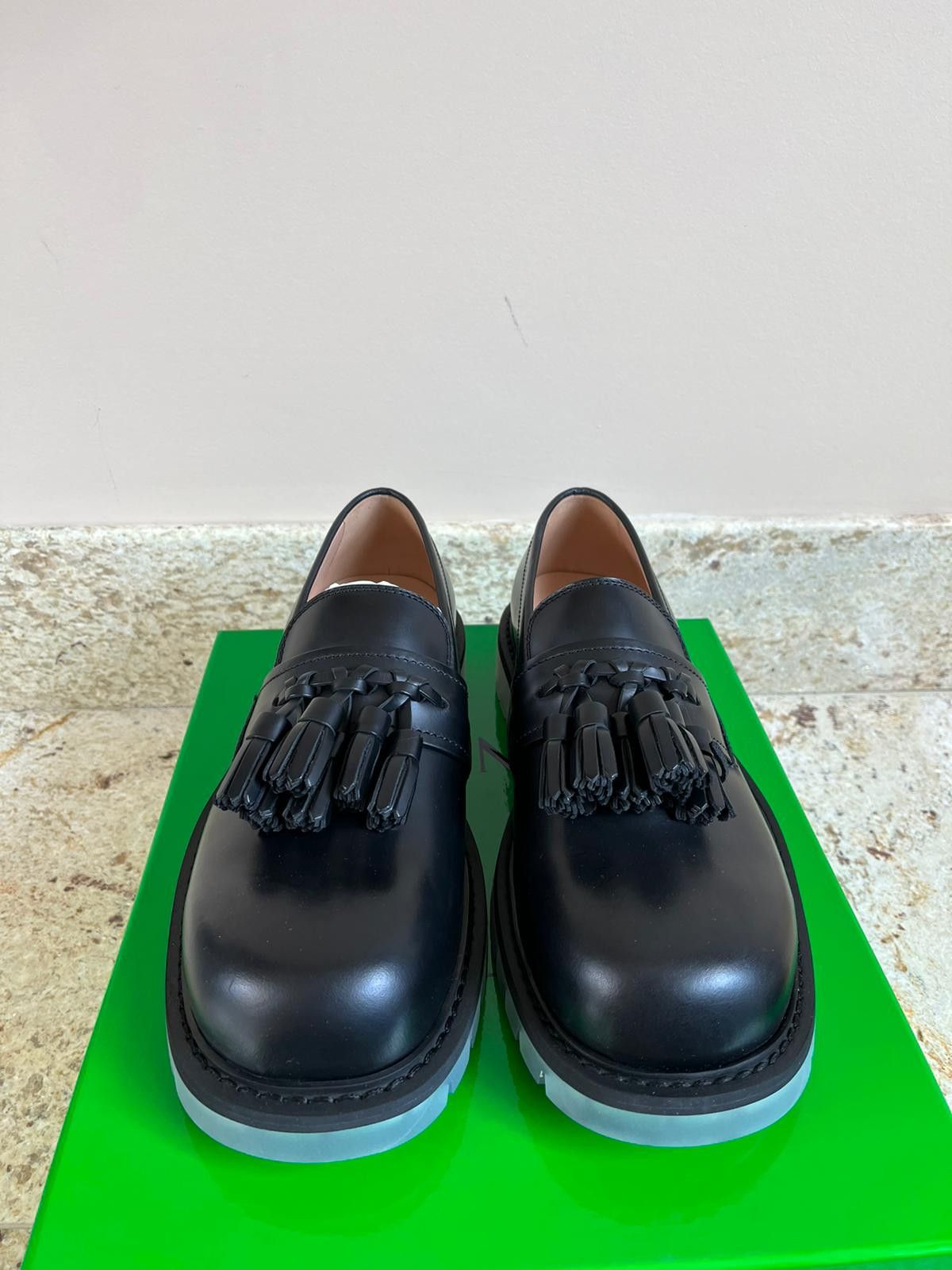 Bottega Veneta Tassle Loafer Derby Shoes in Black Color Size US 9 / EU 42 - 7 Thumbnail