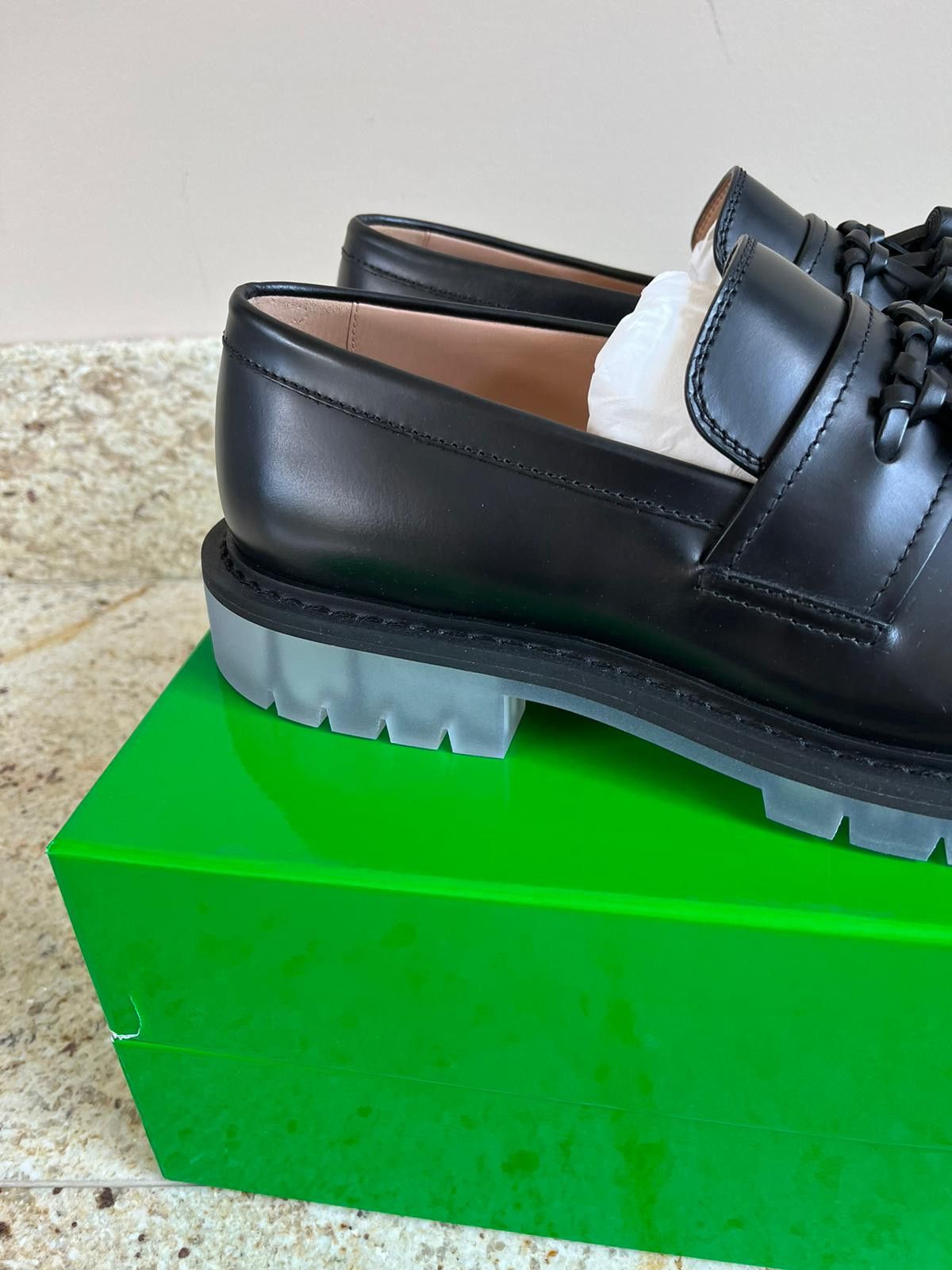 Bottega Veneta Tassle Loafer Derby Shoes in Black Color Size US 9 / EU 42 - 9 Thumbnail