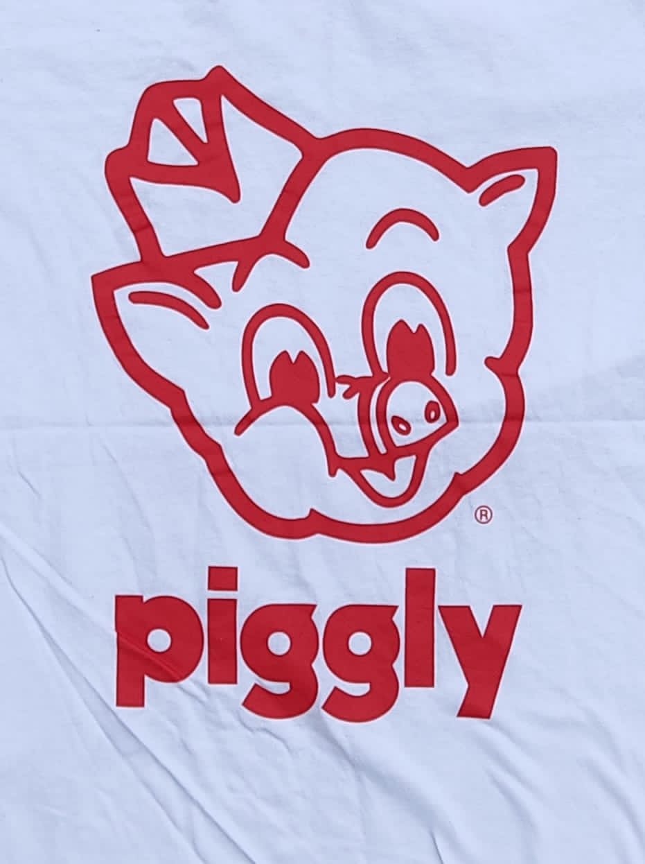 Gildan × Vintage vintage tee D - 12 Piggly Size US S / EU 44-46 / 1 - 2 Thumbnail