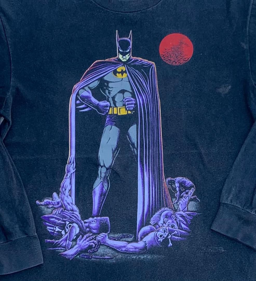 DC Comics × Vintage Vintage Tee BATMAN ( A 13 ) Size US M / EU 48-50 / 2 - 2 Thumbnail