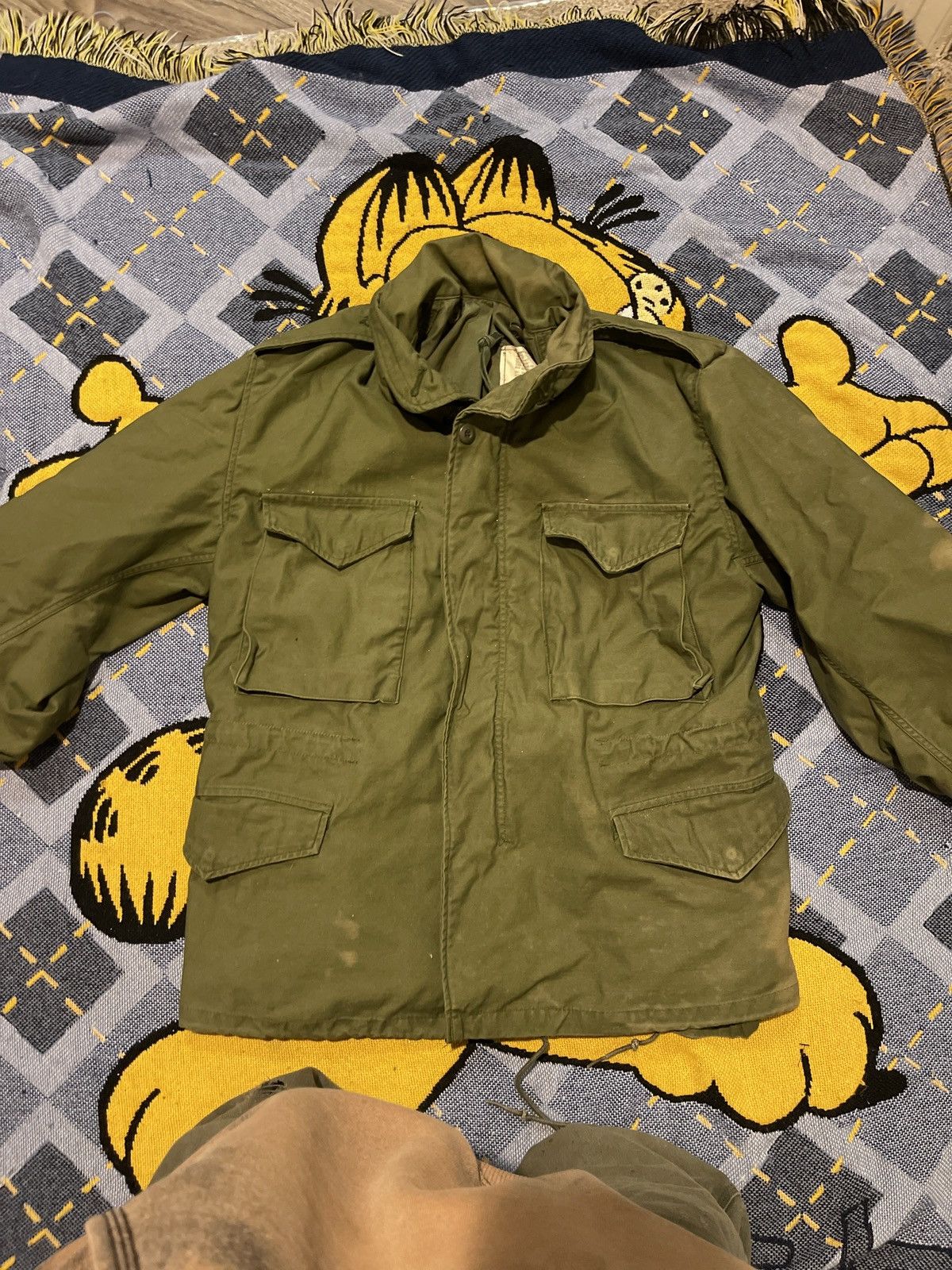 Vintage Vintage Military Zip Up Jacket Size US M / EU 48-50 / 2 - 2 Thumbnail