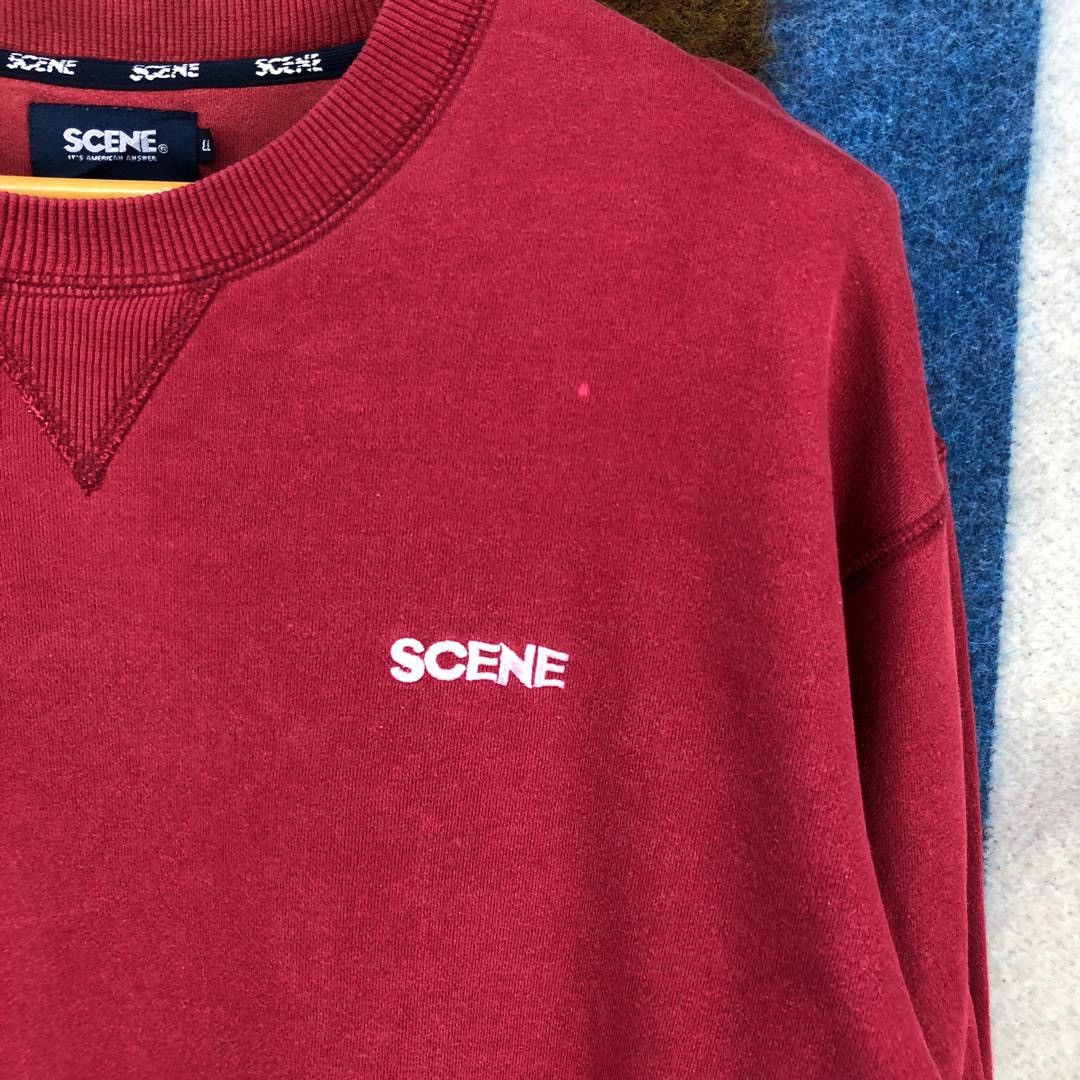 Other SCENE AMERICAN Crew Neck Sweatshirt #2816-103 Size US L / EU 52-54 / 3 - 6 Thumbnail