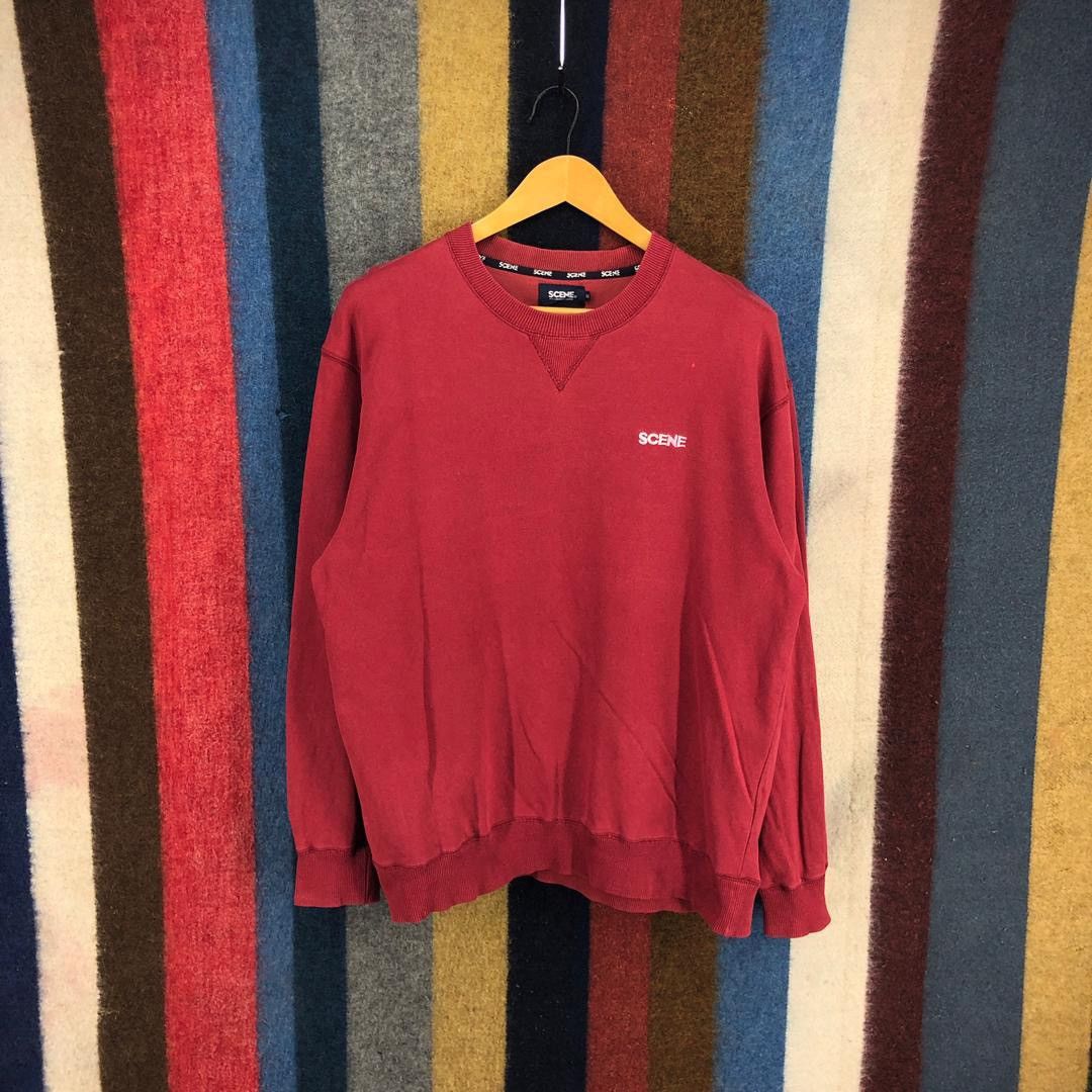 Other SCENE AMERICAN Crew Neck Sweatshirt #2816-103 Size US L / EU 52-54 / 3 - 5 Thumbnail