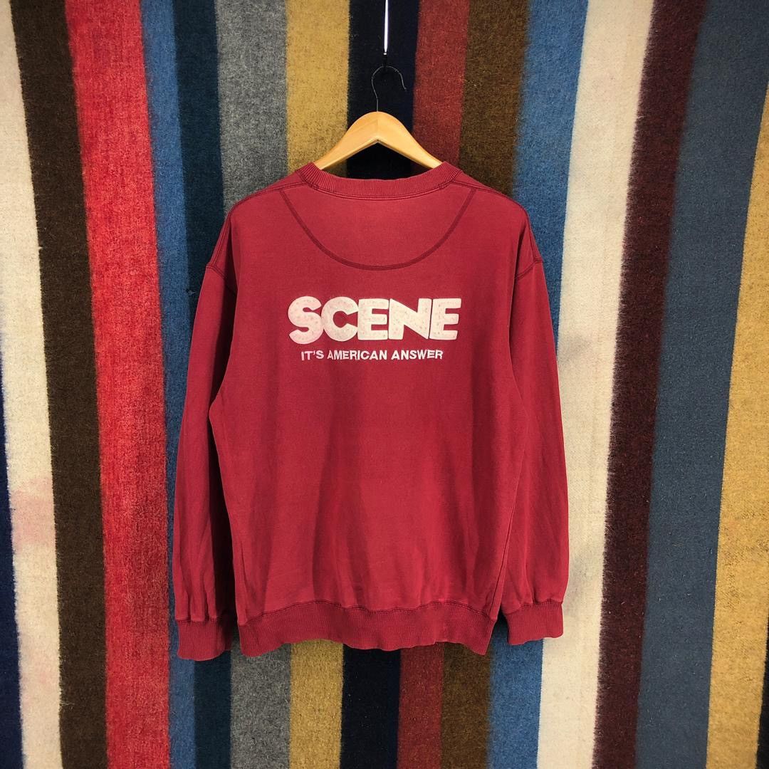 Other SCENE AMERICAN Crew Neck Sweatshirt #2816-103 Size US L / EU 52-54 / 3 - 1 Thumbnail