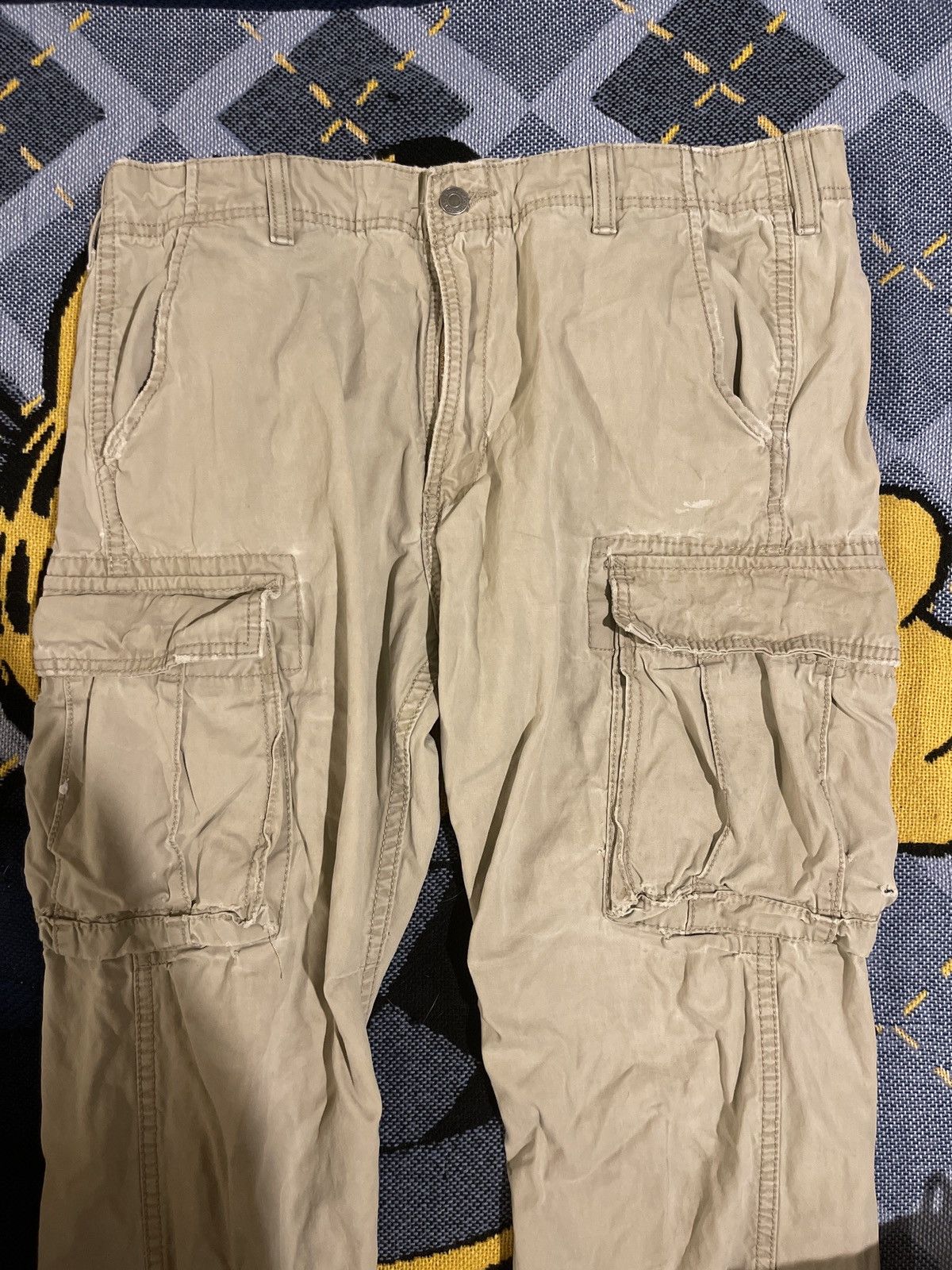 Levi's Vintage Y2K Baggy Levis Cargo pants Size US 34 / EU 50 - 2 Thumbnail
