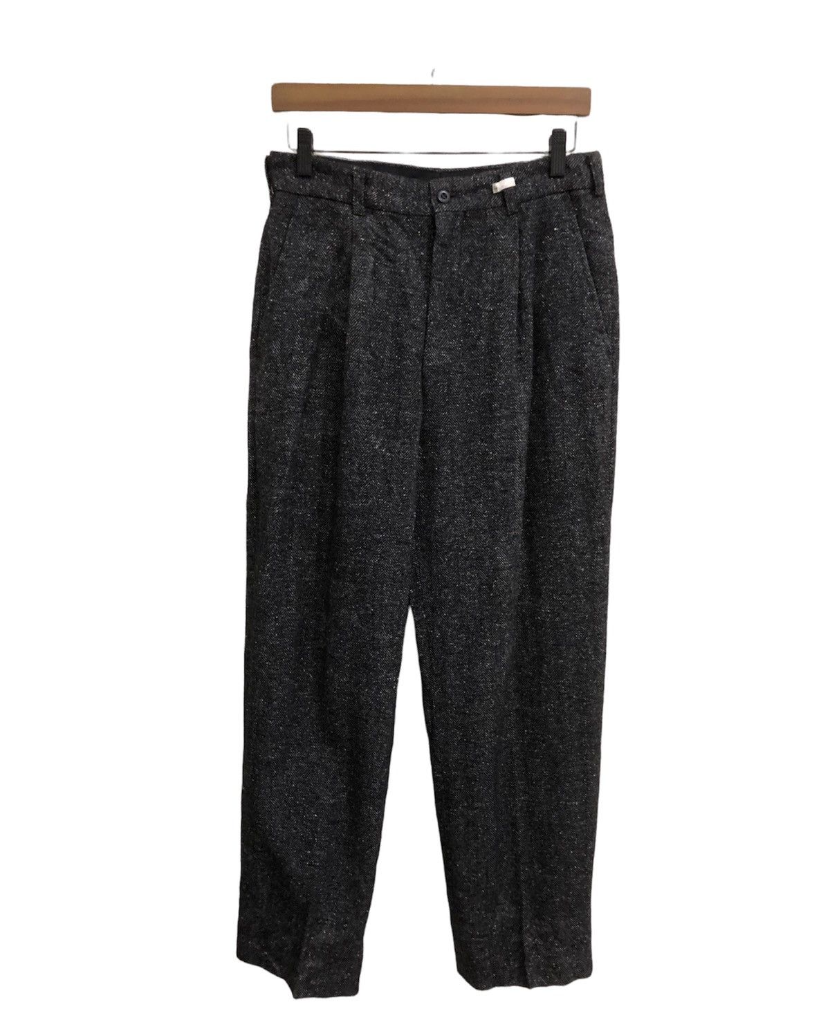 Japanese Brand Japanese Brand JUNMEN Herringbone Wool Casual Pant Size US 30 / EU 46 - 1 Thumbnail