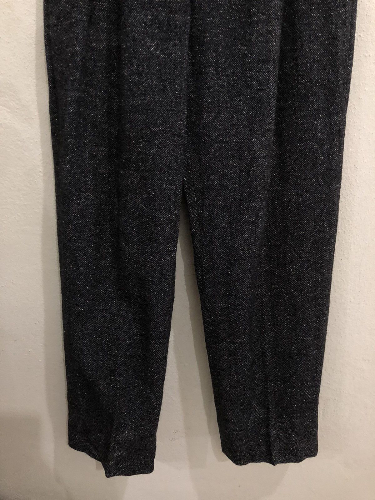 Japanese Brand Japanese Brand JUNMEN Herringbone Wool Casual Pant Size US 30 / EU 46 - 4 Thumbnail