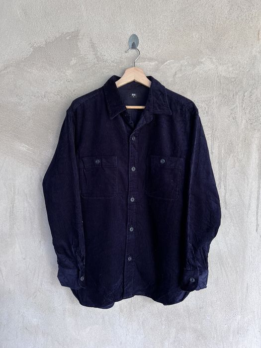 Uniqlo Japanese Brand Uniqlo Corduroy Shirt Button Up | Grailed