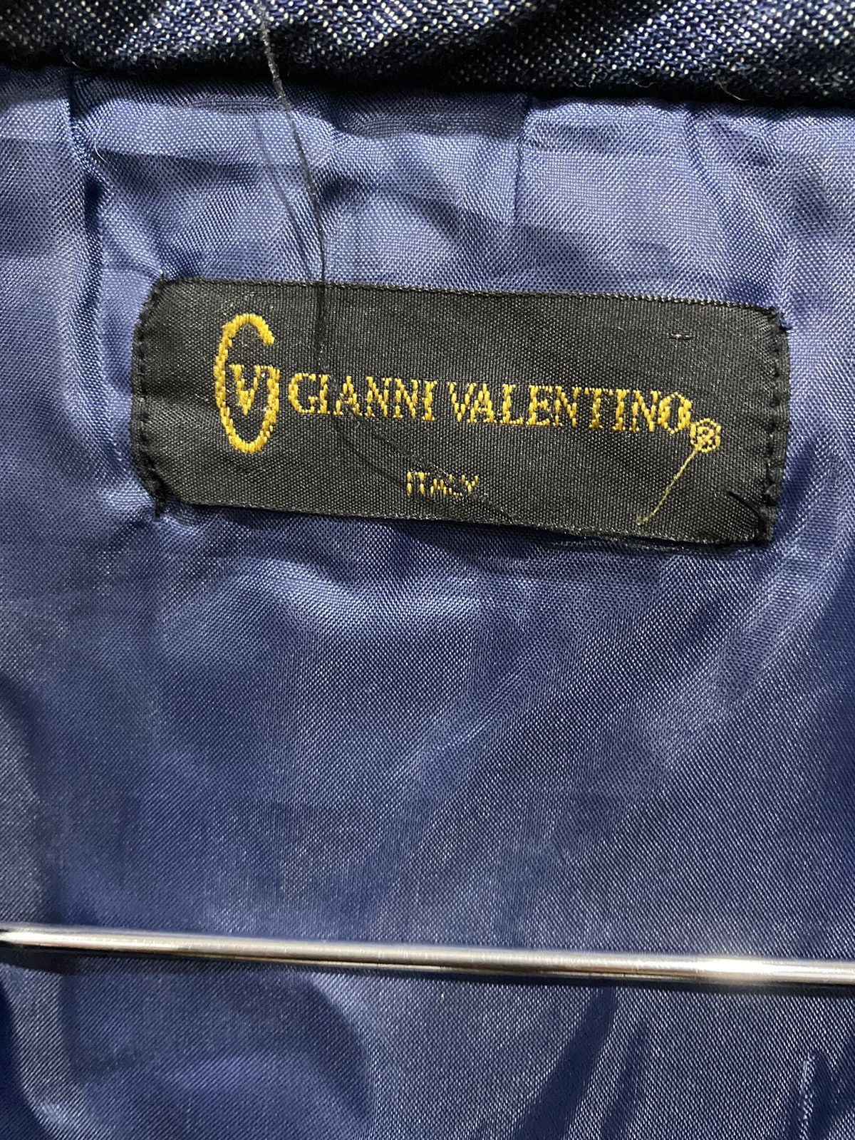 Gianni Valentino × Indigo × Japanese Brand 💥delete today💥Gianni Valentino Kimono Indigo Overdyed Size US L / EU 52-54 / 3 - 8 Thumbnail