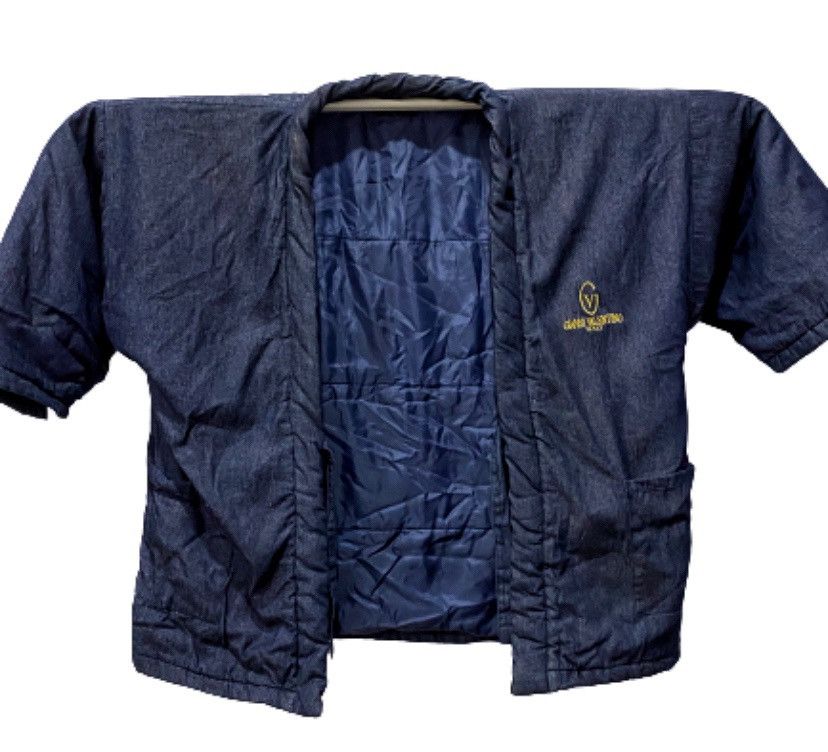 Gianni Valentino × Indigo × Japanese Brand 💥delete today💥Gianni Valentino Kimono Indigo Overdyed Size US L / EU 52-54 / 3 - 6 Thumbnail