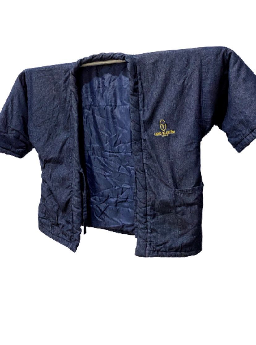 Gianni Valentino × Indigo × Japanese Brand 💥delete today💥Gianni Valentino Kimono Indigo Overdyed Size US L / EU 52-54 / 3 - 7 Thumbnail