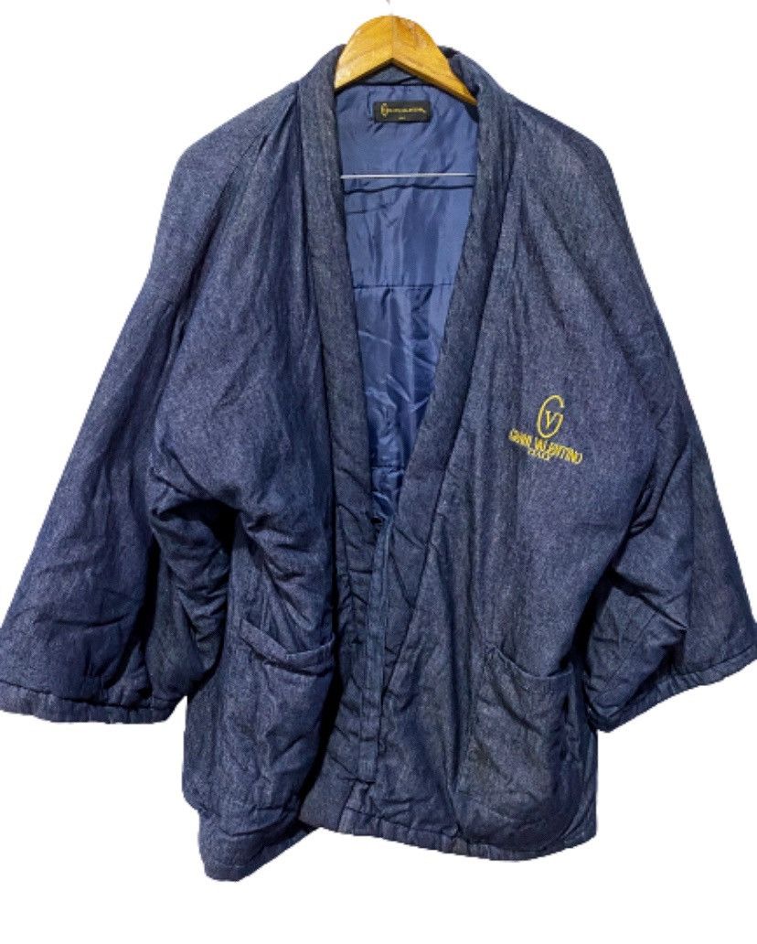 Gianni Valentino × Indigo × Japanese Brand 💥delete today💥Gianni Valentino Kimono Indigo Overdyed Size US L / EU 52-54 / 3 - 5 Thumbnail