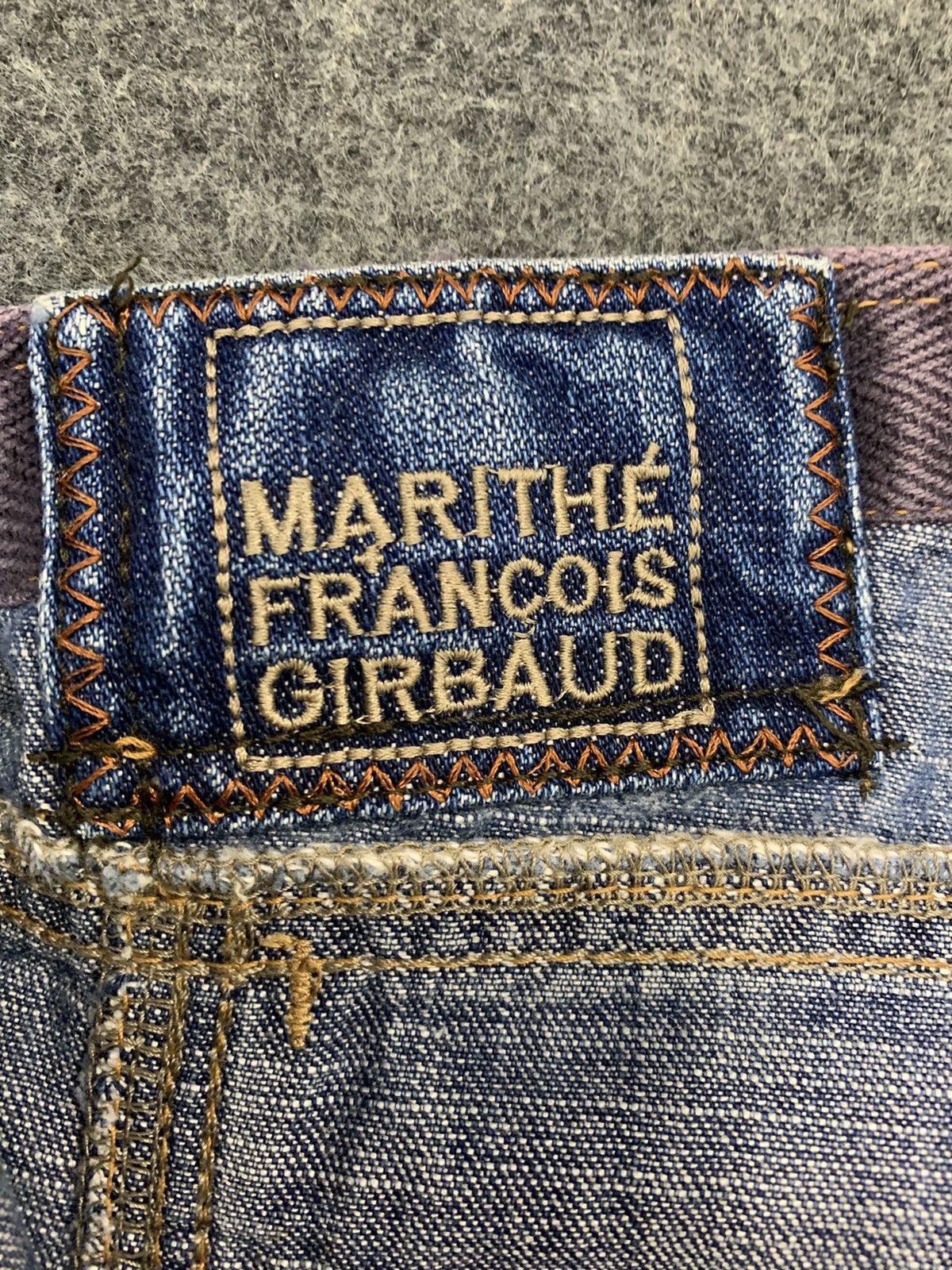 Marithe + Francois Girbaud Marithé Francois Girbaud Double Waist Flaps Pocket Jeans Size 30" / US 8 / IT 44 - 9 Thumbnail