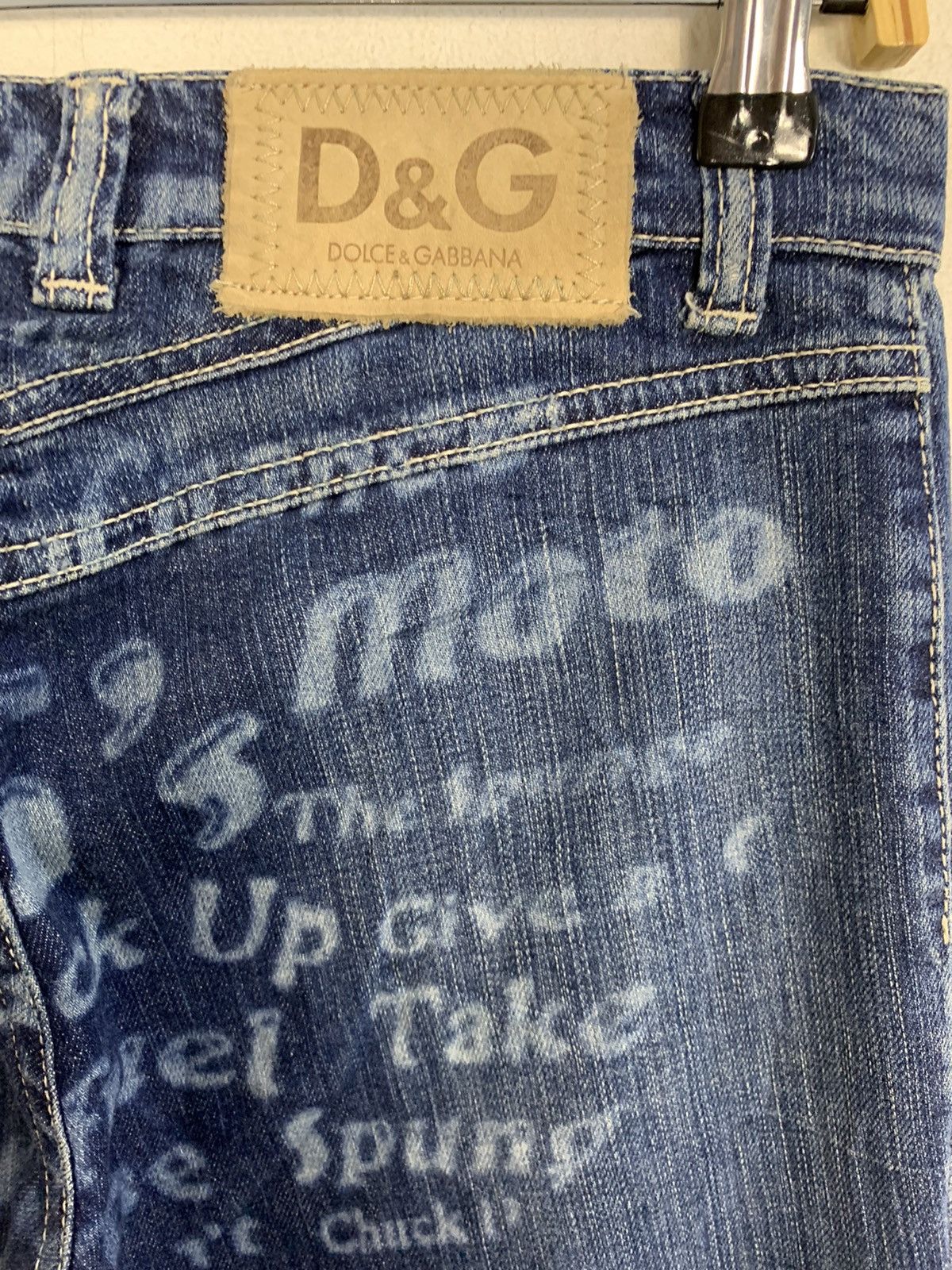 Dolce & Gabbana D&G Dolce & Gabana Ittierre Italian Flared Flap Pocket Jeans Size 28" / US 6 / IT 42 - 7 Thumbnail