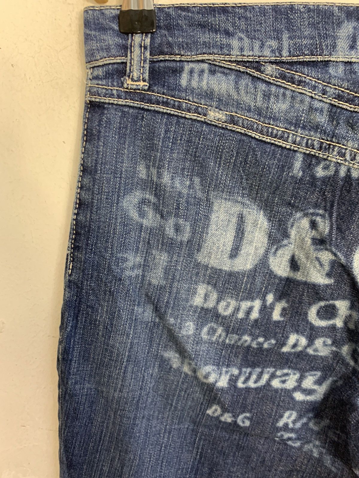 Dolce & Gabbana D&G Dolce & Gabana Ittierre Italian Flared Flap Pocket Jeans Size 28" / US 6 / IT 42 - 8 Thumbnail