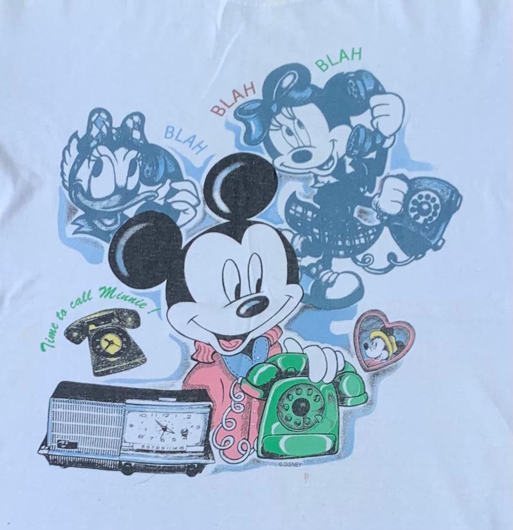 Disney × Vintage vintage tee D - 28 mickey mouse Size US L / EU 52-54 / 3 - 2 Thumbnail
