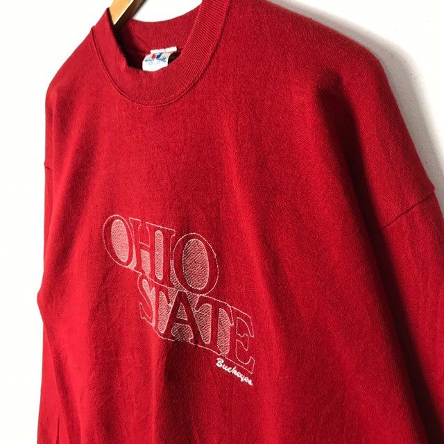 Vintage Vintage 90s Ohio State Buckeyes Football Club Sweatshirt Size US L / EU 52-54 / 3 - 3 Thumbnail