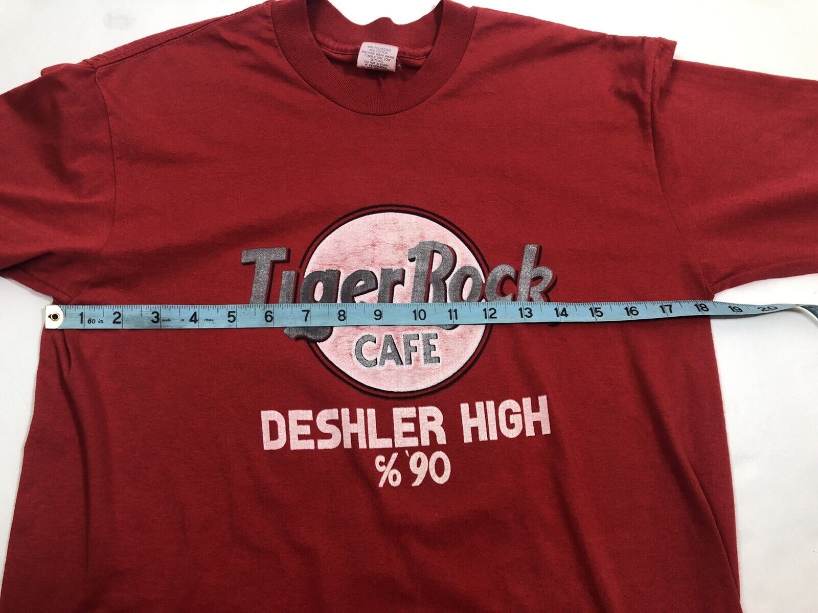 Vintage Vintage 90s Tiger Rock Cafe Tennessee River T-Shirt Size US S / EU 44-46 / 1 - 9 Thumbnail