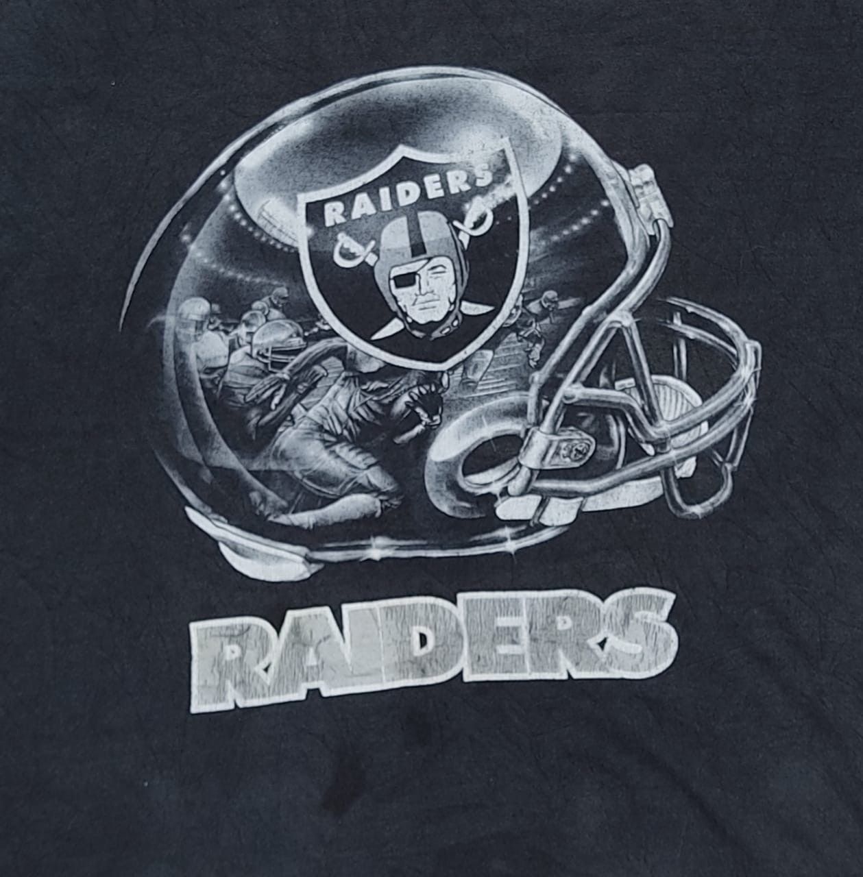 NFL × Vintage vintage tee D - 20 raiders Size US XXL / EU 58 / 5 - 2 Thumbnail