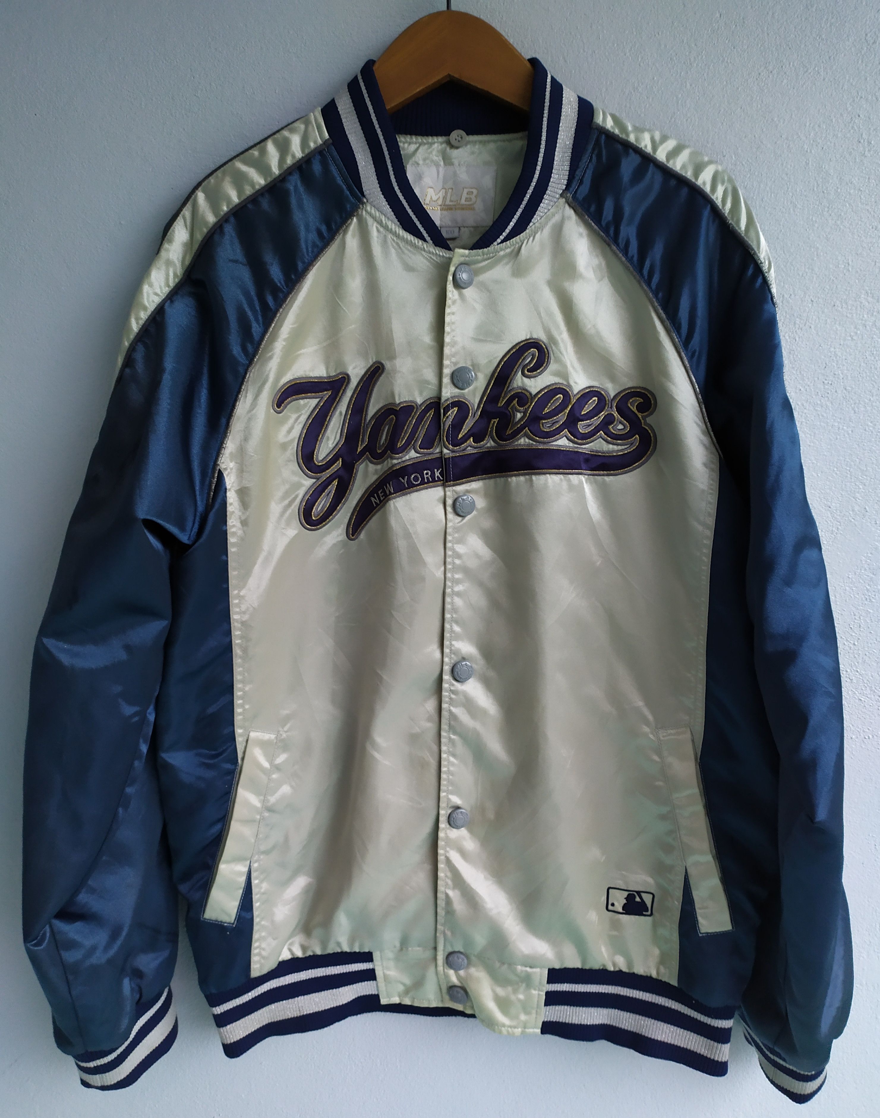 MLB × New York Yankees × Vintage Vintage New york Yankees varsity Jacket Size US M / EU 48-50 / 2 - 1 Thumbnail
