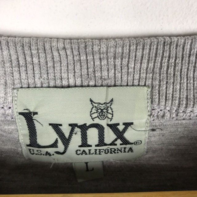 Vintage Vintage 90s Lynx Usa California Sweatshirt Size US M / EU 48-50 / 2 - 4 Thumbnail