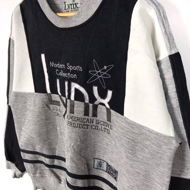 Vintage Vintage 90s Lynx Usa California Sweatshirt Size US M / EU 48-50 / 2 - 3 Thumbnail