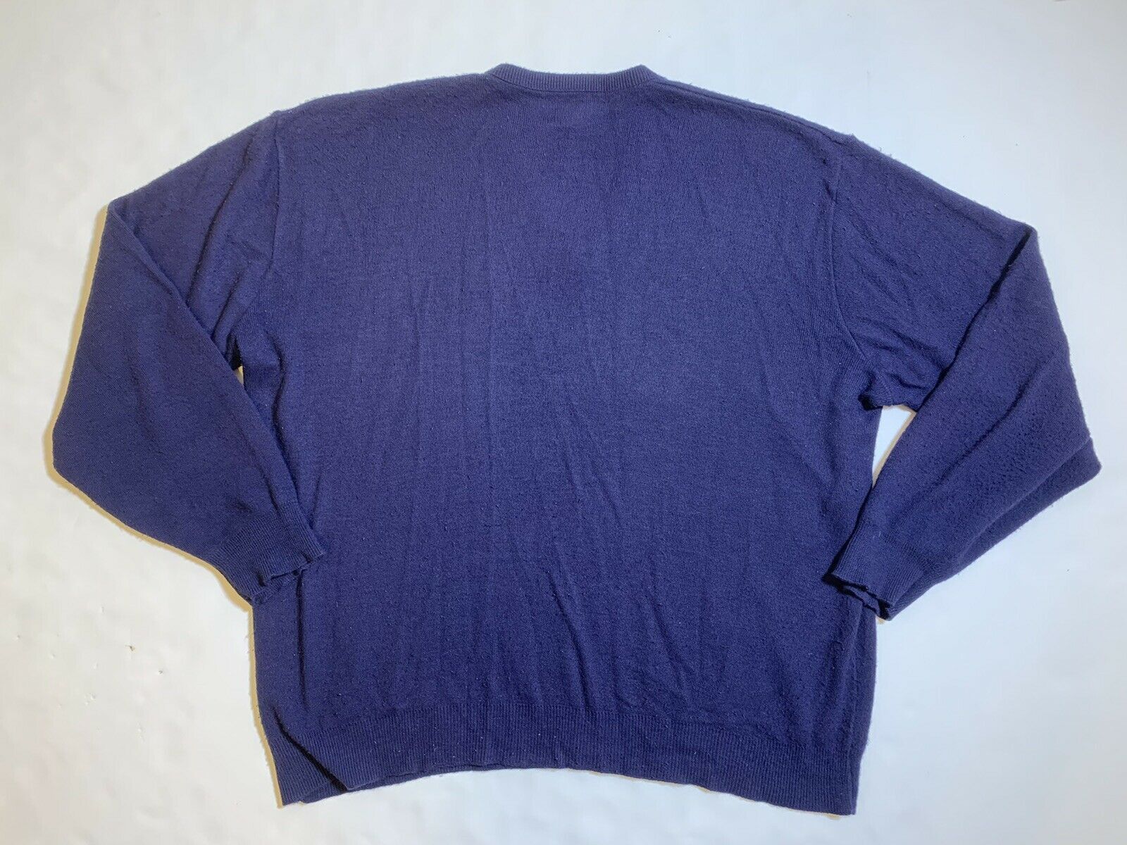 Robert Bruce Vintage 70s 80s Robert Bruce V-Neck Pullover Sweater Size US XXL / EU 58 / 5 - 3 Thumbnail