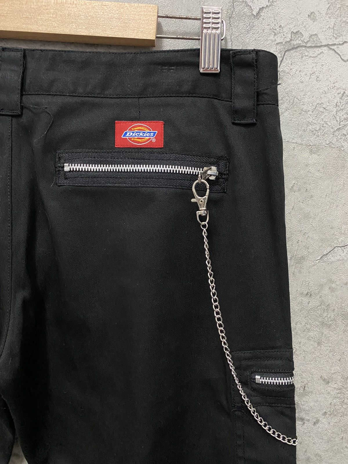 Dickies × Vintage Vintage Dickies Cargo Bondage Zipper Flared Pants Size US 32 / EU 48 - 12 Thumbnail
