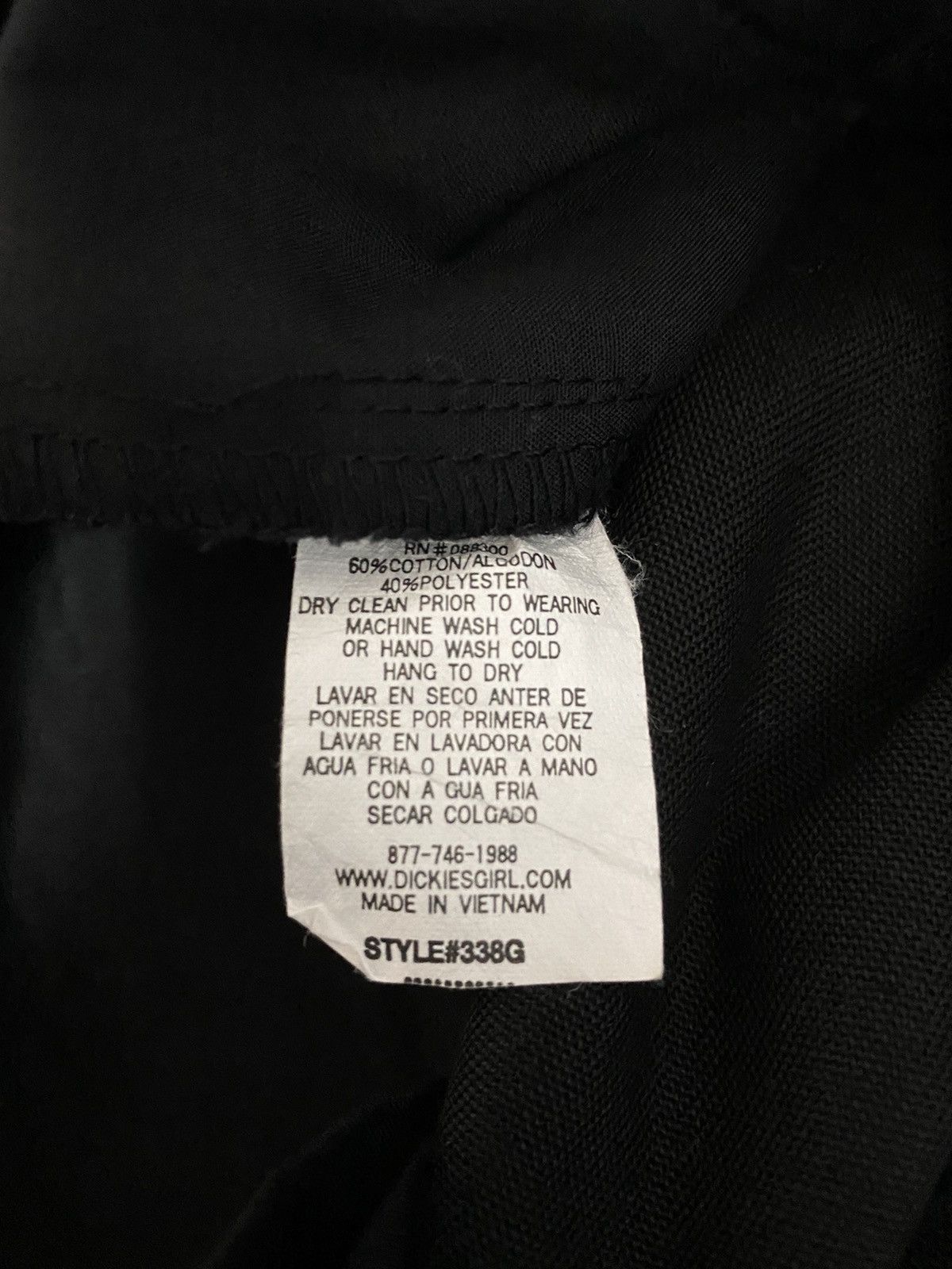 Dickies × Vintage Vintage Dickies Cargo Bondage Zipper Flared Pants Size US 32 / EU 48 - 15 Thumbnail
